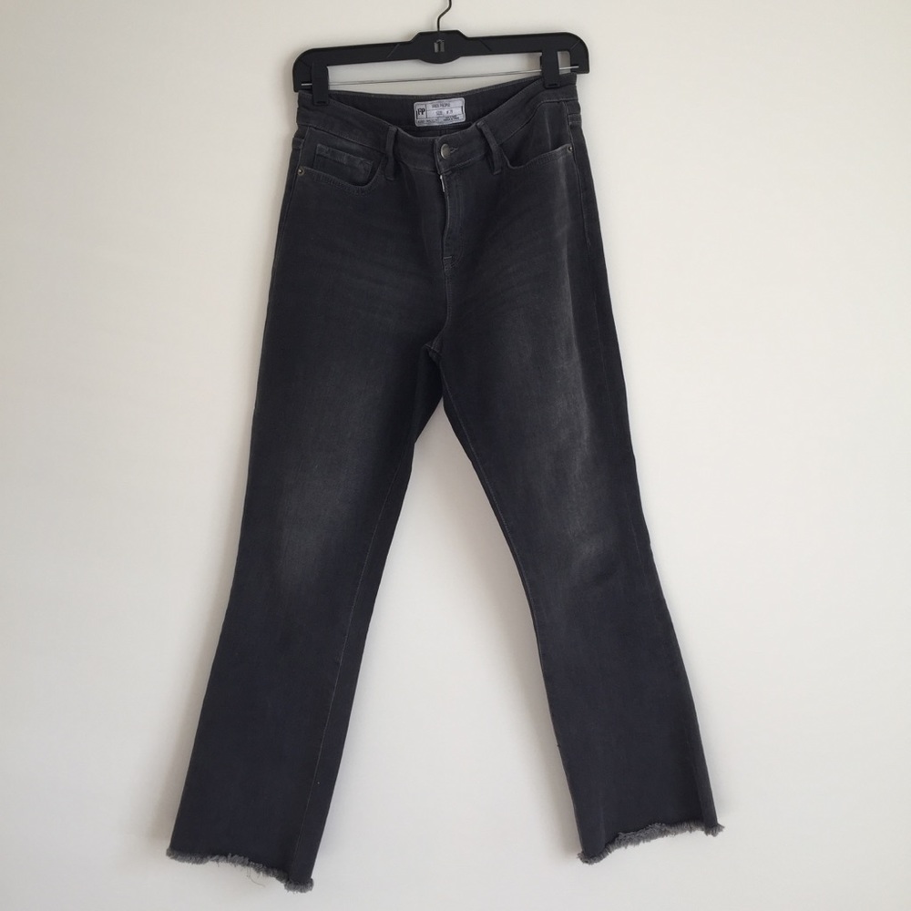 Free People kick crop jeans